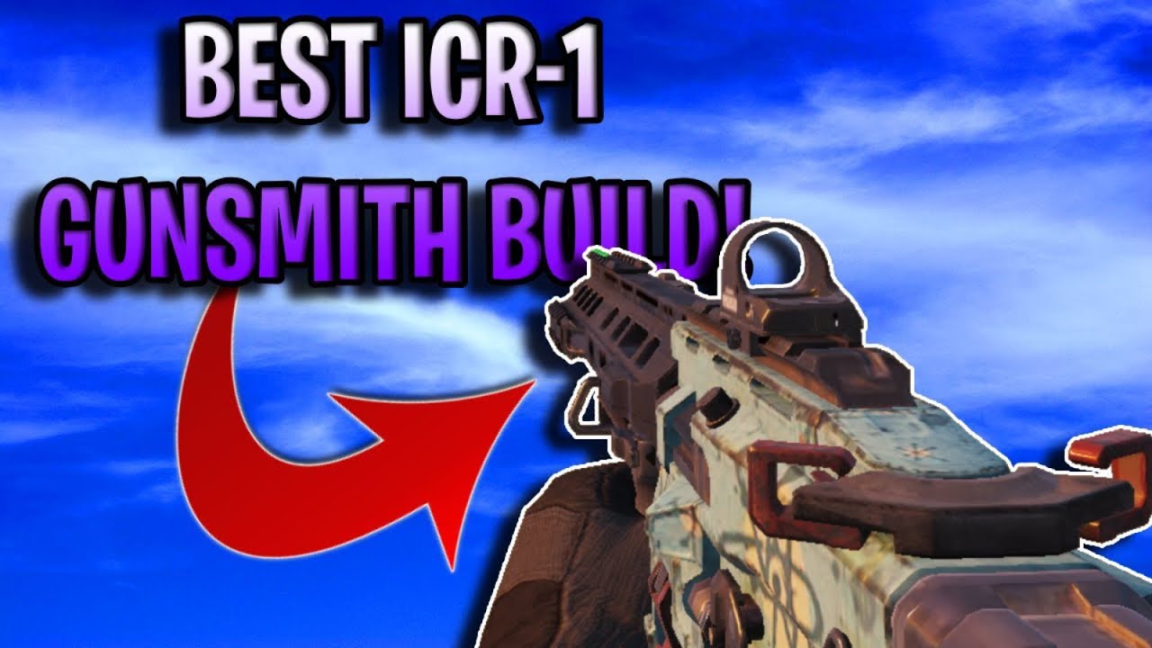 BEST ICR 1 GUNSMITH SETUP CODM! YouTube