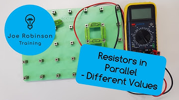 Resistors in Parallel - Total Resistance for Two Resistors of Different Values