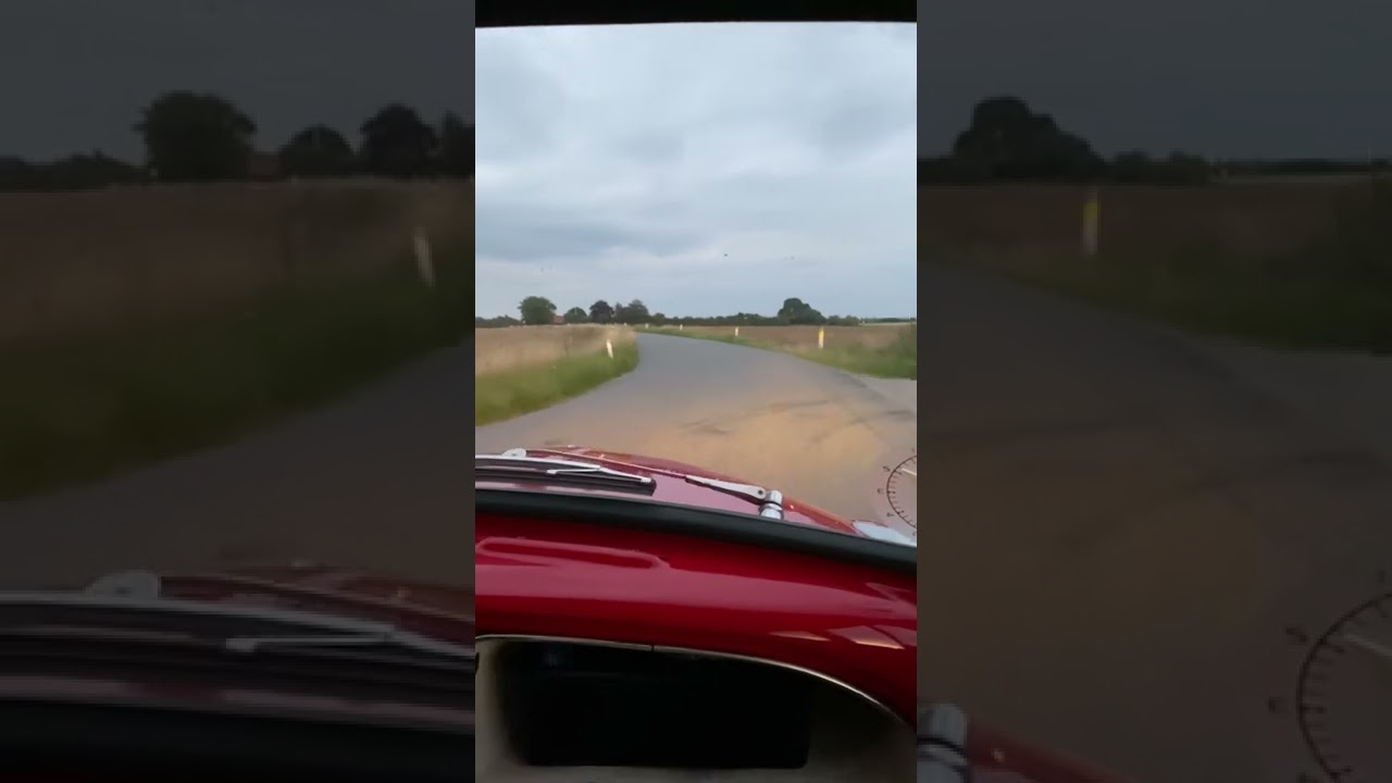 1962 Morris Minor 1000 out for a drive.