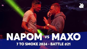 NAPOM 🇺🇸 vs MAXO 🇧🇬 | GRAND BEATBOX BATTLE 2024: 7 To Smoke | Battle 21