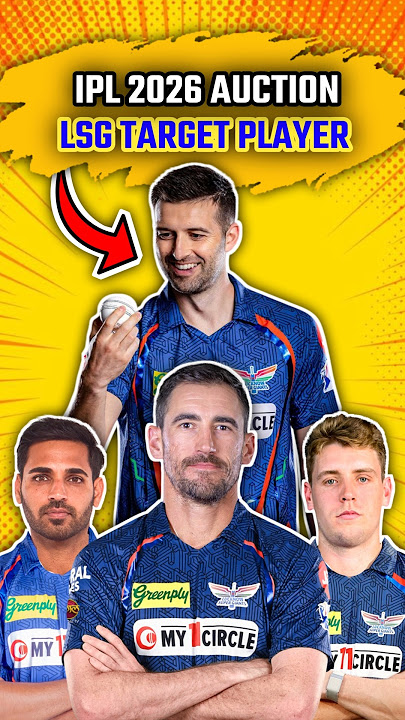 '3 Big Players LSG Might Target in IPL 2026 Auction – Shocking Names!'