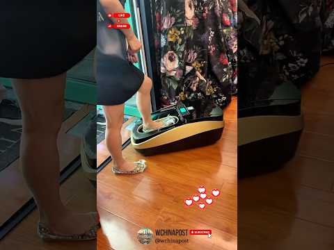 Take my money! Need one of this for my house! #technology #innovation #china #shenzhen #shoes