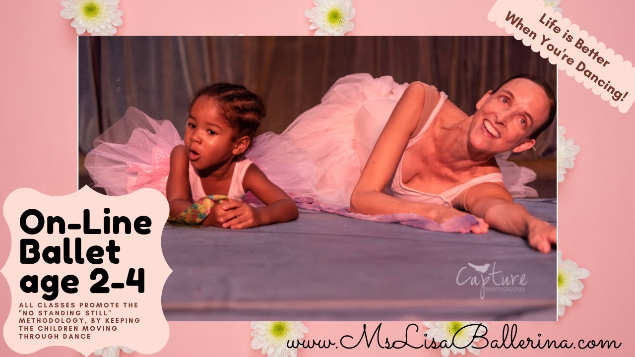FREE Ballet Class for toddler preschool age 2-4, Lesson 6, Easter Fun