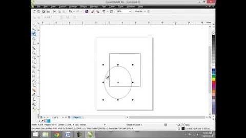 Corel Draw X6 Tutorials in Hindi part 17 virtual segment delete tool