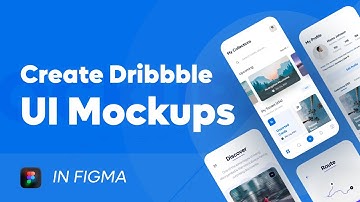 Create Awesome Dribbble Mockups | Figma in Hindi | Dribbble Mockups