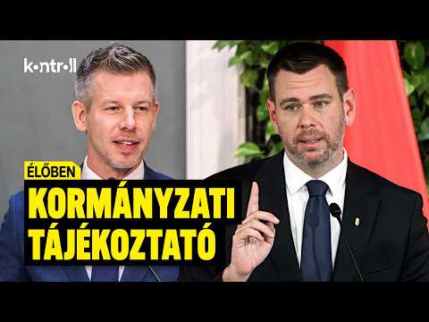 ÉLŐ: Magyar Péter és Vitézy Dávid a kormány döntéseiről