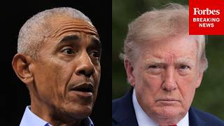 Obama Accuses Trump Of 'Straight Up Grifting,' Enriching Himself In Office