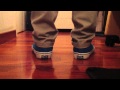 VANS AUTHENTIC BLUE JEWEL *ON FEET*