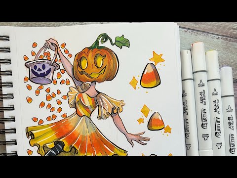 INKTOBER 2023 Sketchbook Tour