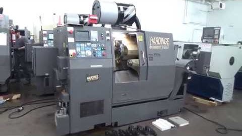 Hardinge Conquest T42-SP CNC Turning Center with Live Milling