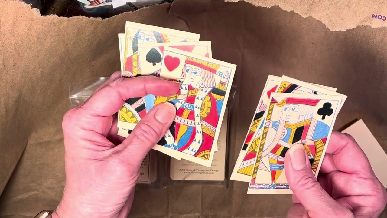 Reproduction 16th & 18th Century Playing Cards Haul (mini-haul