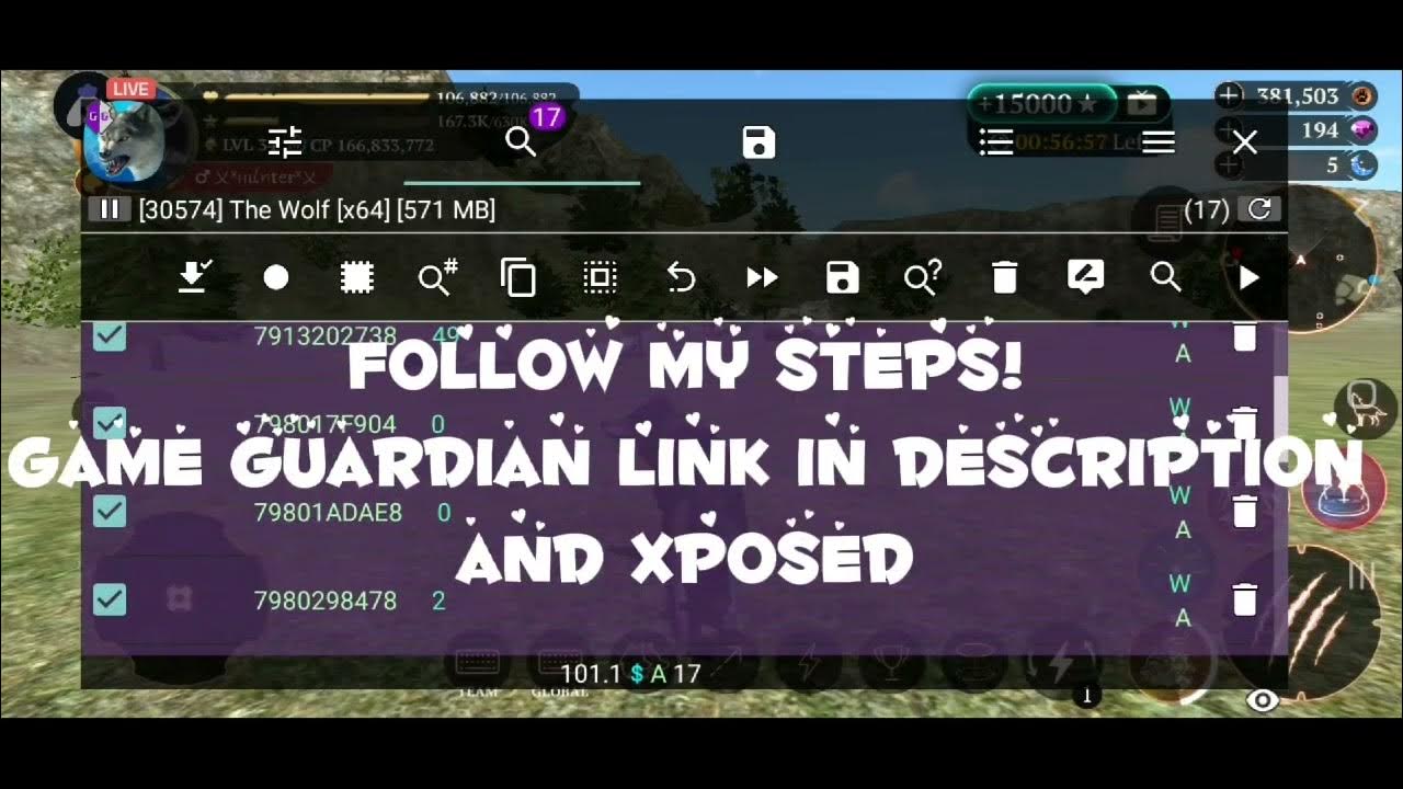 Xposed game guardian