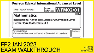 FP2 Exam Walkthrough - January 2023