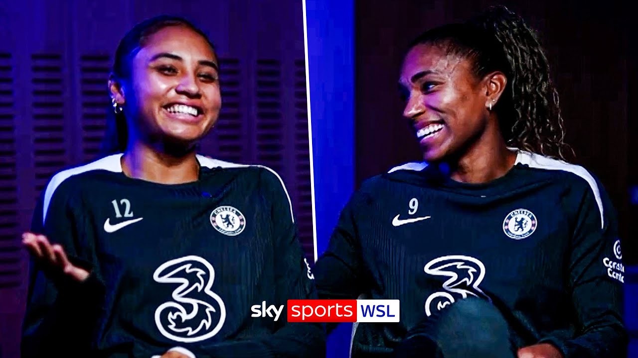 Chelsea's Alyssa Thompson & Cat Macario play Would You Rather 😂