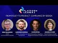 From policy to product: compliance by design - Platform Leaders 18 November 2025