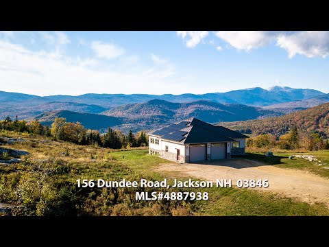 156 Dundee Road, Jackson, NH home video tour
