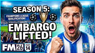 FM26 Sheffield Wednesday Live Rebuild From Transfer Embargo To Premier League Glory Part 14