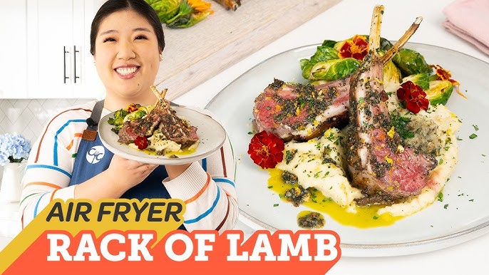 Air Fryer Rack of Lamb - Recipes From A Pantry