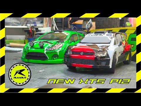 Rlaarlo XTS P12 unboxing and first test, rc rally 1/12 2/3s power!!