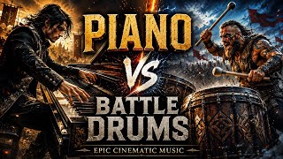 Violin vs Battle Drums ⚔️ Epic Instrumental Battle | Powerful Cinematic Music