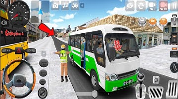 Minibus Simulator Vietnam - Bus Simulator Driving Game! - Bus Game Android Gameplay