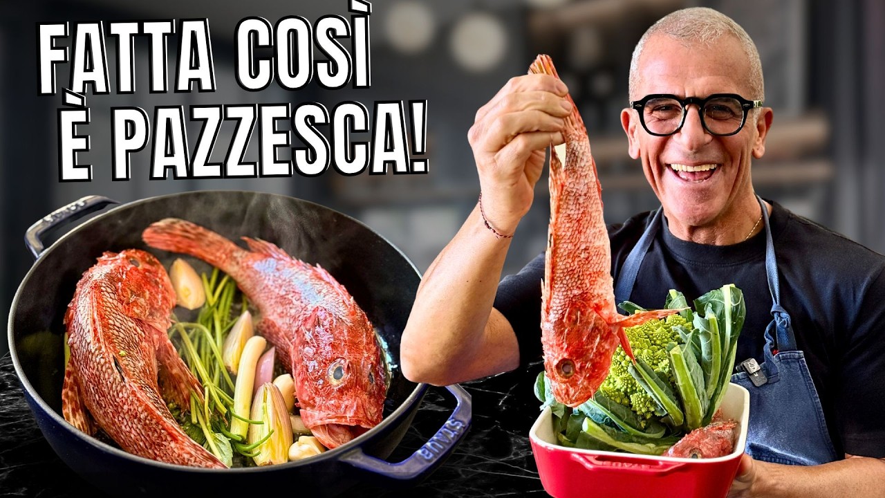 PASTA ALLO SCORFANO come la fa MAMMA FIORELLA! ❤️ Ricetta di Chef Max Mariola