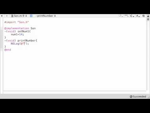 Objective C Programming Tutorial   37   Overriding Methods   YouTube