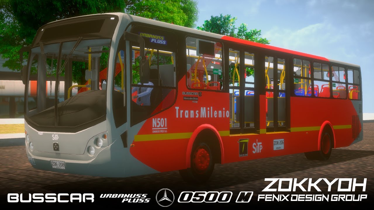 [PROTON BUS] Busscar Urbanuss Pluss S3 - Mercedes Benz O500M - Consorcio Express Transmilenio