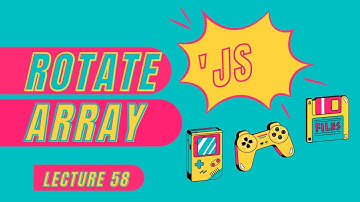 Competitive Coding with JavaScript. Rotate array to clockwise by one. (58)
