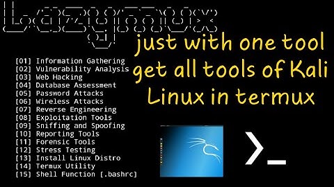 how to install lazymux || all kali tools in termux