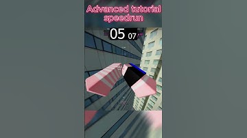 Roblox PARKOUR advanced tutorial speedrun #roblox #shorts