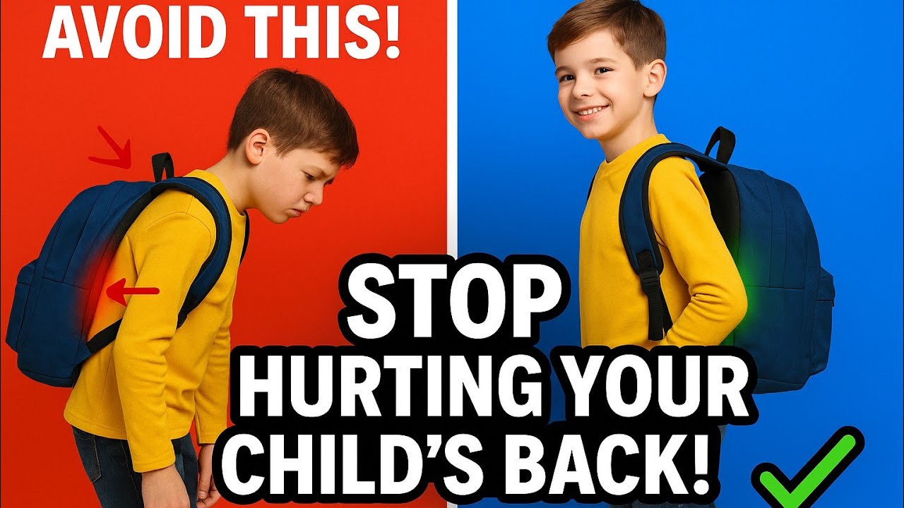 Avoid Back Pain-School Bag Tips Every Parent Must Know! 