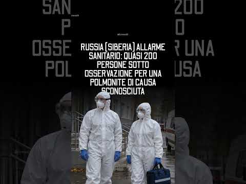 Video Siberia, allarme sanitario dopo incidente in un laboratorio