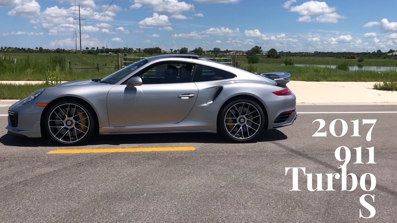 Turbo S Has Violent Launch Control 991 2 17 911turbo S Youtube