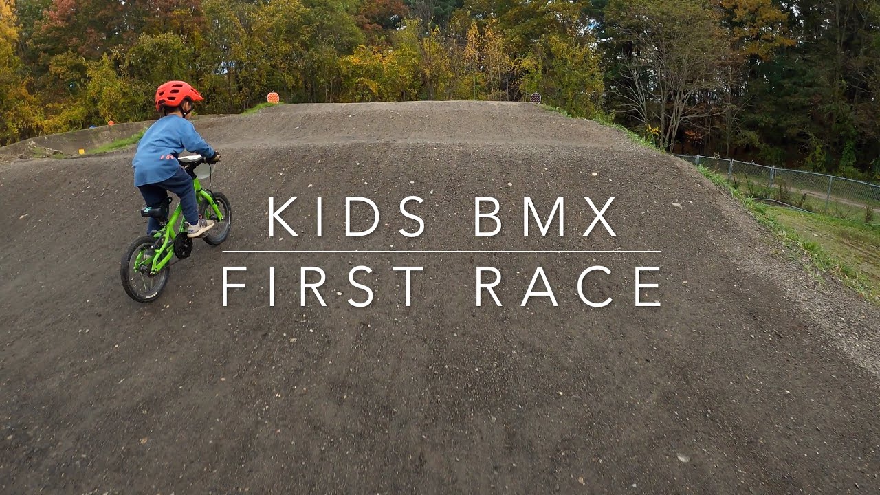 Kids BMX Day First Race YouTube