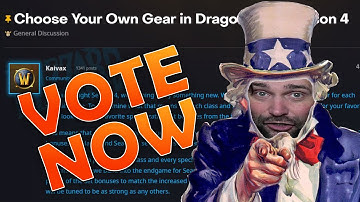 Voting for All The BEST Season 4 Tier Sets in Dragonflight 10.2.6