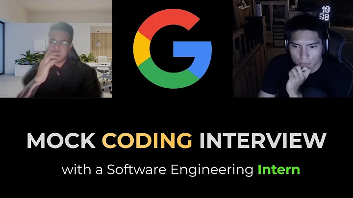 Mock Coding Interview with a SWE Intern