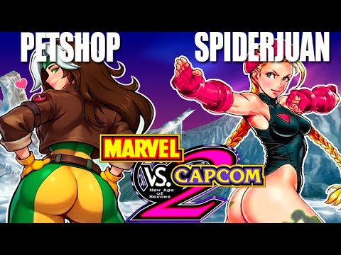 GRAN PELEA DE SPIDERJUAN!! NO LE VIERON NI EL POLVO!! #fightcade2 #marvelvscapcom2