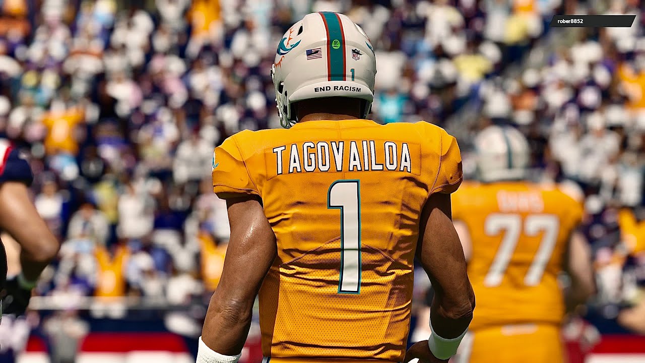TUA TAGOVAILOA DESTROYS the Patriots in Franchise Mode!! Madden 21 Dolphins Franchise Highlights!