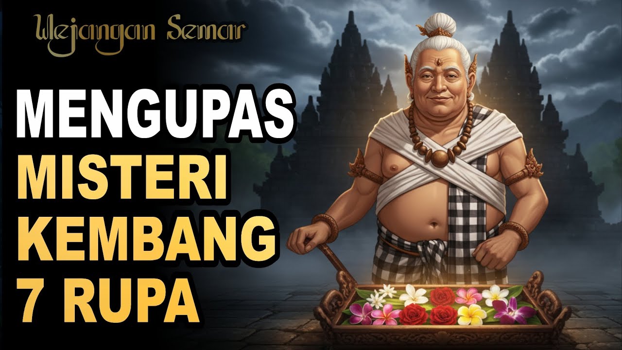 Rahasia Kembang 7 Rupa Dibongkar Semar‼️Ternyata Bukan Sekadar Ritual | WEJANGAN SEMAR JAWA
