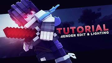 Tutorial » Minecraft Render Edit and Lighting [Minecraft Graphics]