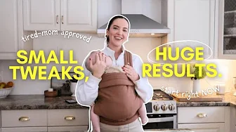 Low Effort Healthy Habits Moms *CAN* Start Today