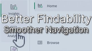 SaaS in 60 - Better findability, smoother navigation