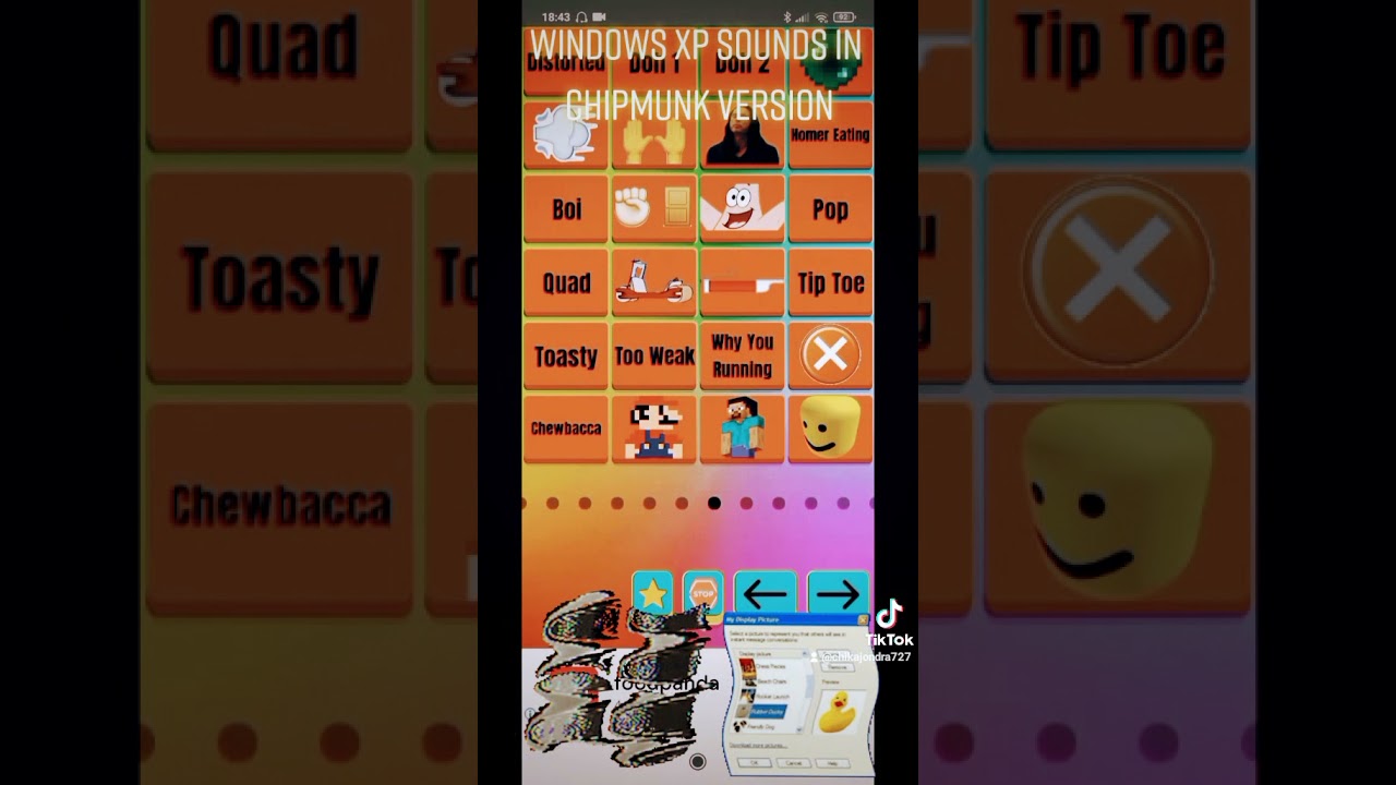 Windows XP Sounds In Chipmunk Version