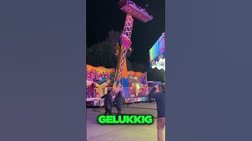 Deze Kermis Attractie Viel Om!😱😖