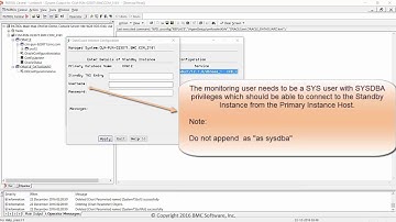 Configuring Oracle DATA GUARD Monitoring for PATROL | TrueSIght Operations Management