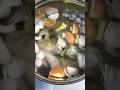 Fish soup with vegetables