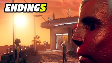 DEATHLOOP ENDINGS (with New Xbox Golden Loop Extended Ending)