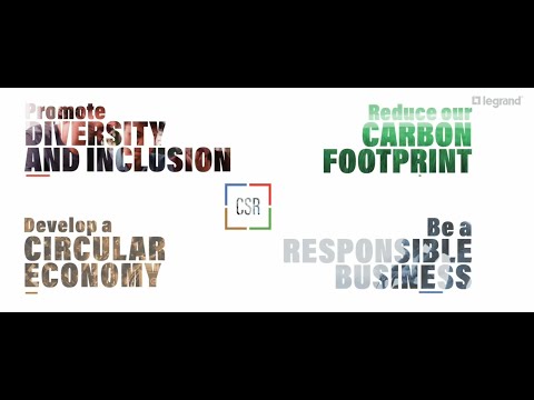Corporate Social Responsibility Legrand