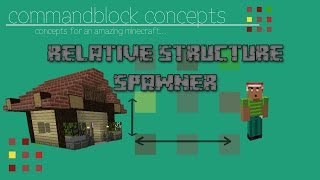 Minecraft Konzepte ✺ Relative Structure Spawner ✺ [HD/DE-AUT]